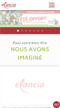 Mobile Screenshot of elancia.fr