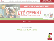 Tablet Screenshot of elancia.fr